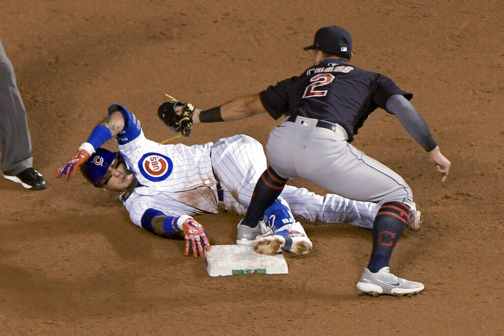 APTOPIX Indians Cubs Baseball